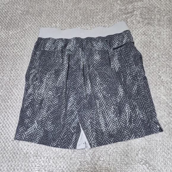 Lululemon T.H.E. Short Linerless Men Blue Geo Pockets Outdoor Athletic Large - Picture 5 of 11